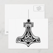 Viking Postkarte (Vorne/Hinten)
