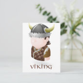 Viking Postkarte (Stehend Vorderseite)