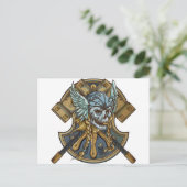 Viking Postkarte (Stehend Vorderseite)