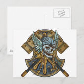 Viking Postkarte (Vorne/Hinten)