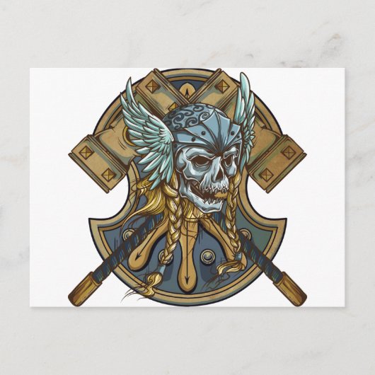 Viking Postkarte (Vorderseite)