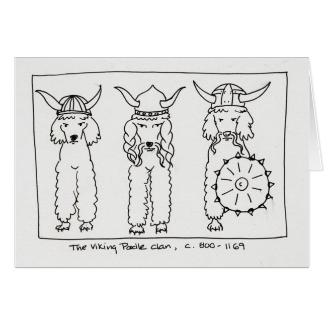 Viking-Pudel (Vorderseite (Horizontal))