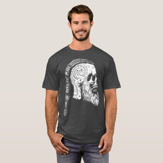 Viking Ragnar Lothbrok Valhalla T-Shirt (Vorne ganz)