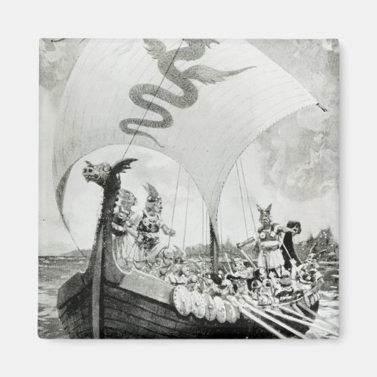 Viking Raiders Magnet (Vorne)