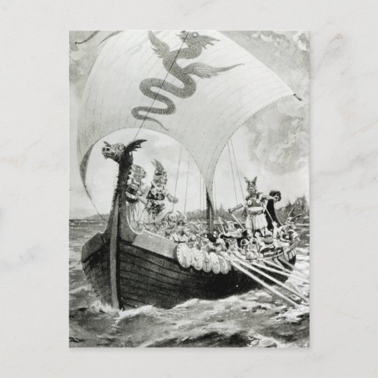 Viking Raiders Postkarte (Vorderseite)
