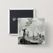 Viking-Räuber Button (Vorne & Hinten)