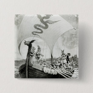 Viking-Räuber Button