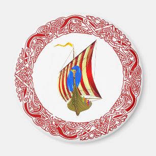 Viking-Räuber Magnet