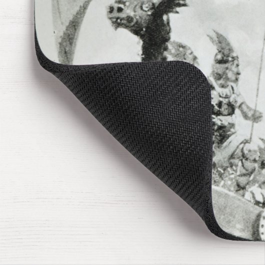 Viking-Räuber Mousepad (Ecke)