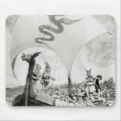 Viking-Räuber Mousepad (Vorne)