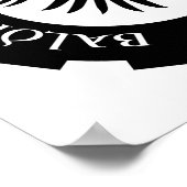 Viking Raven Banner Thor Freya Loki Poster (Ecke)