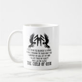 Viking Raven Code Kaffeetasse (Links)