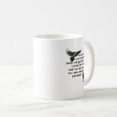 Viking Raven Hugin And Munin Kaffeetasse (VorderseiteRechts)