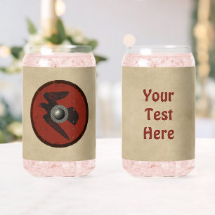 Viking Raven Shield Dosenglas