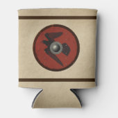 Viking Raven Shield Dosenkühler (Vorderseite)