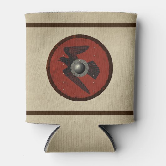 Viking Raven Shield Dosenkühler (Vorderseite)