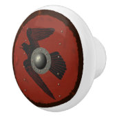 Viking Raven Shield Keramikknauf (Rechts)