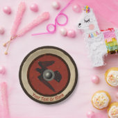 Viking Raven Shield Pappteller (Party)