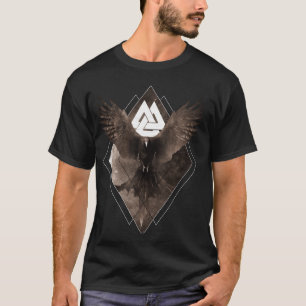 Viking Raven Valknut Valhalla Hugin Munin Celtic A T-Shirt