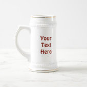 Viking Ravenschild und Waffen Bierglas (Links)