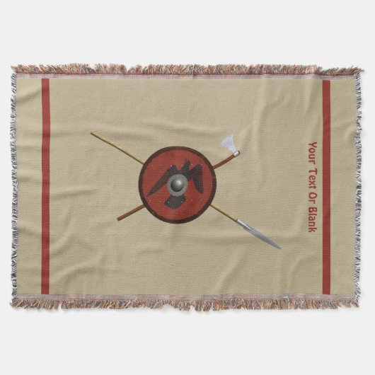 Viking Ravenschild und Waffen Decke (Vorderseite)