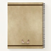 Viking Ravenschild und Waffen Notizblock (Rückseite)