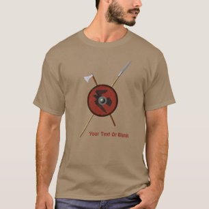 Viking Ravenschild und Waffen T-Shirt