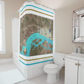 Viking & Roman London Duschvorhang (Beispiel)