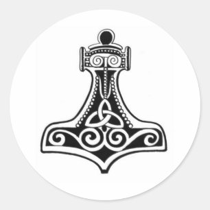Viking Runder Aufkleber