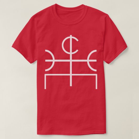 Viking Rune des Zauberzaubers für schwarzen Quot T-Shirt (Design vorne)