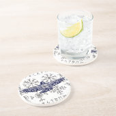 Viking Rune Raven  Getränkeuntersetzer (Seite)