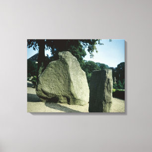 Viking Runensteine Leinwanddruck