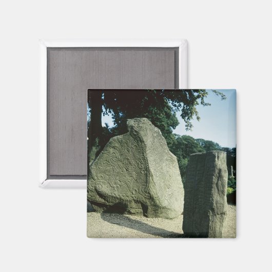 Viking Runensteine Magnet (Vorderseite/Rückseite)