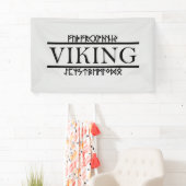 Viking Runes-Banner Banner (Insitu)