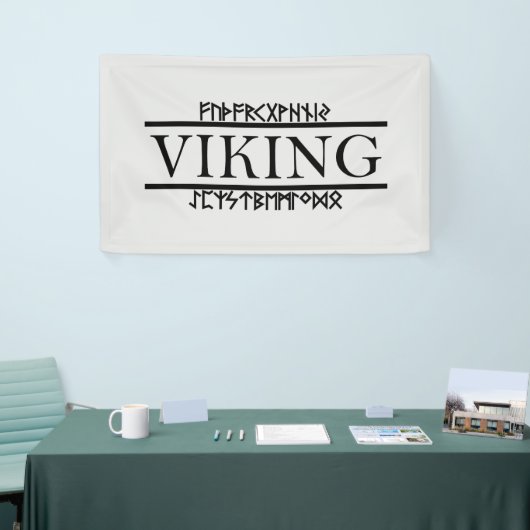 Viking Runes-Banner Banner (Messeveranstaltung)