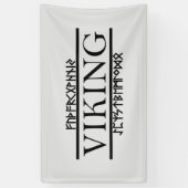 Viking Runes-Banner Banner (Vertikal)