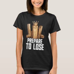 Viking Schach Rasen Game Set Kubb Yard Game Legend T-Shirt