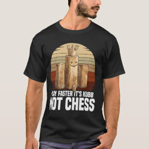 Viking Schach Rasen Spiel Kubb Yard Game Set Legen T-Shirt