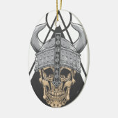 Viking-Schädel Keramikornament (Links)