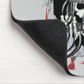 Viking-Schädel Mousepad (Ecke)