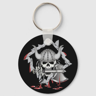 Viking-Schädel Schlüsselanhänger