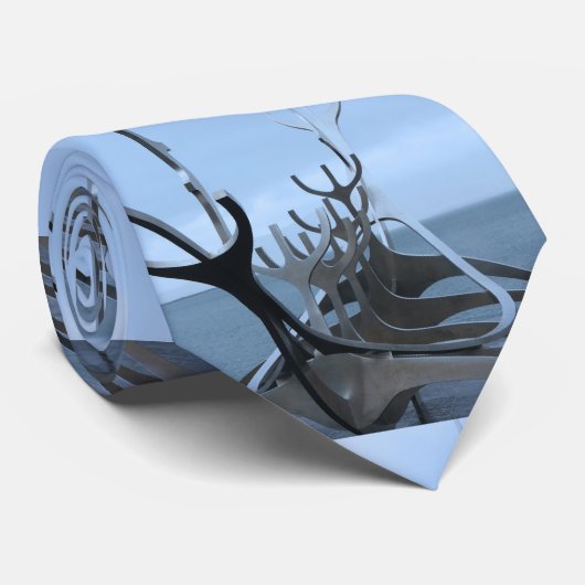 Viking-Schiff, Island Krawatte (Gerollt)