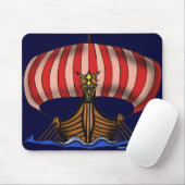 Viking-Schiff mousepad Entwurf (Mit Mouse)