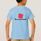 Viking Schiff T-Shirt (Rückseite)