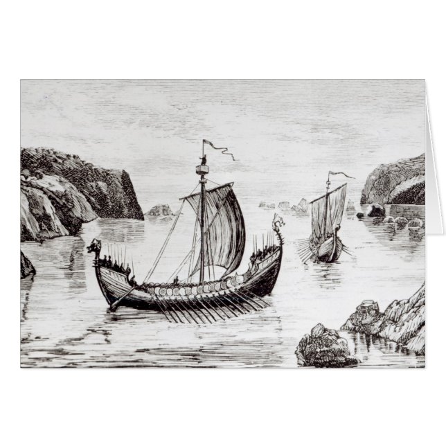 Viking-Schiffe (Vorderseite (Horizontal))