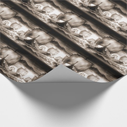 VIKING-SCHIFFE GESCHENKPAPIER (Ecke)