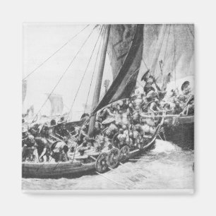 Viking-Schiffe Magnet