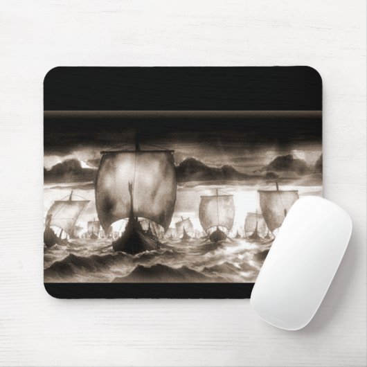 VIKING-SCHIFFE MOUSEPAD (Mit Mouse)