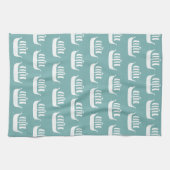 Viking-Schiffs-Geschirrtuch Geschirrtuch (Horizontal)