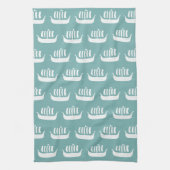 Viking-Schiffs-Geschirrtuch Geschirrtuch (Vertikal)